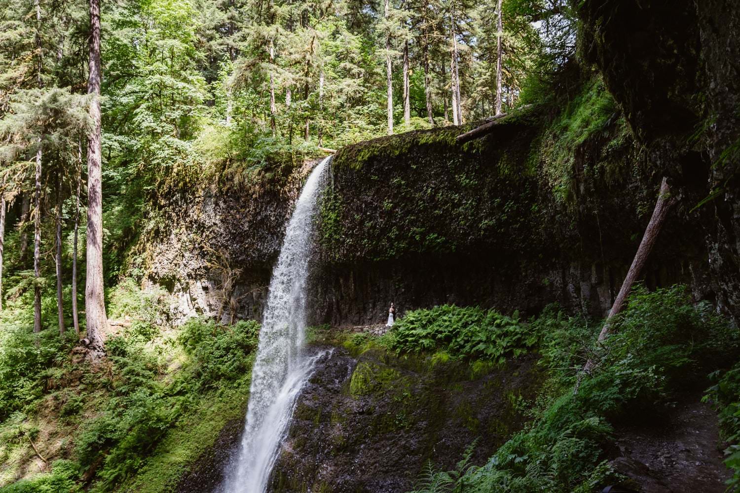 Trail of Ten Falls Waterfall Elopement Oregon