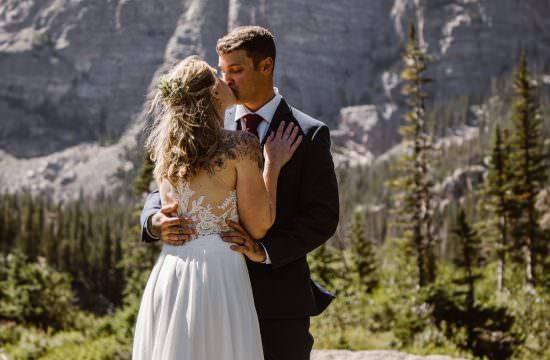 Lake Isabelle Colorado Sunrise Elopement| Vows and Peaks