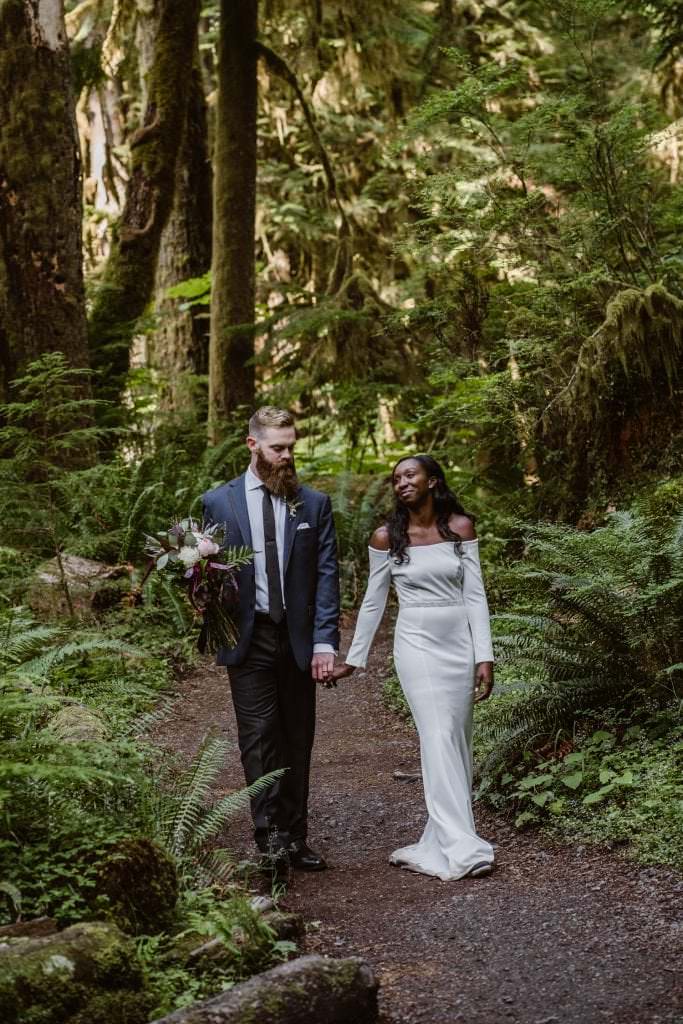 Olympic National Park Forest Elopement