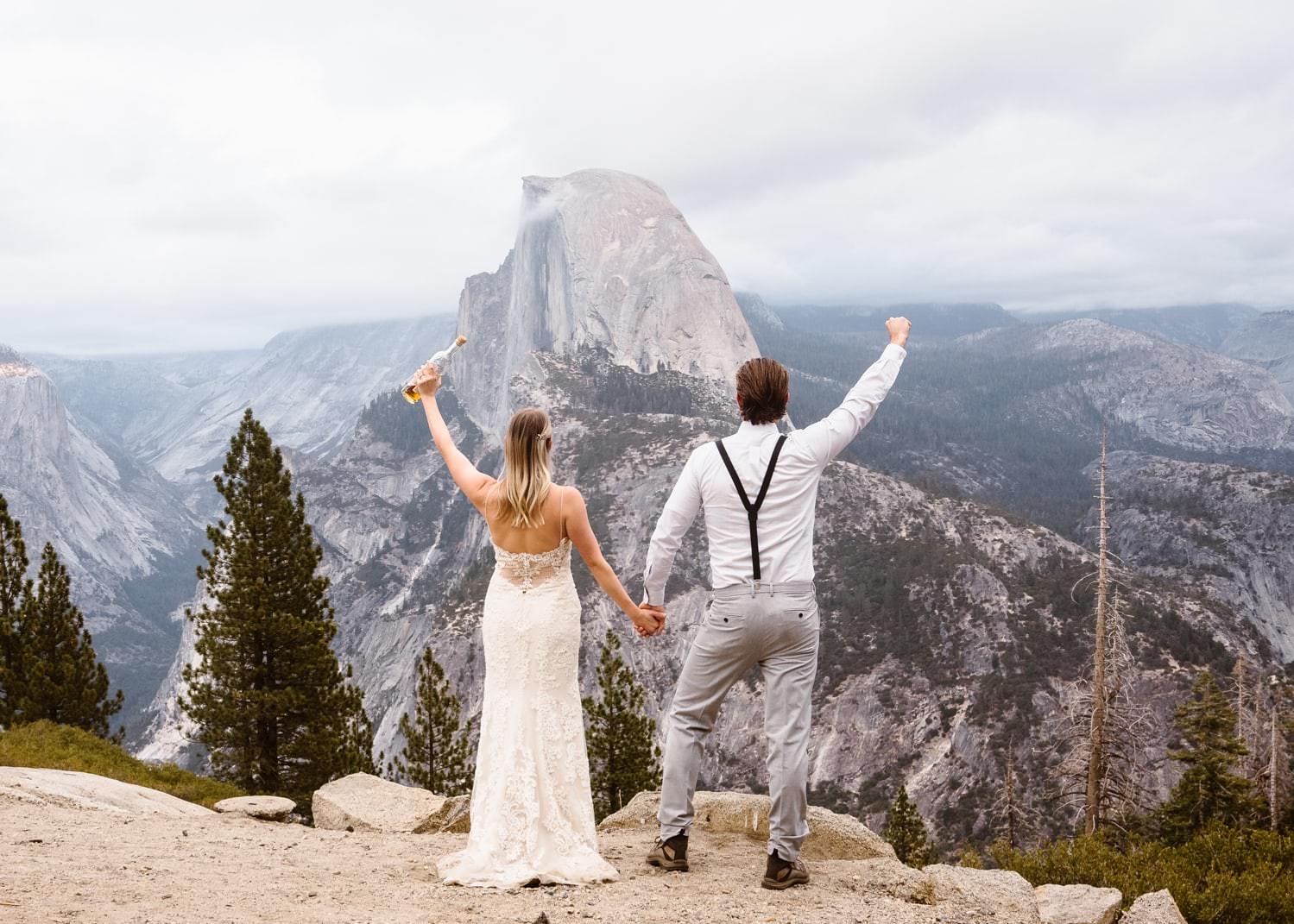 Whiskey Ceremony Yosemite National Park Elopement