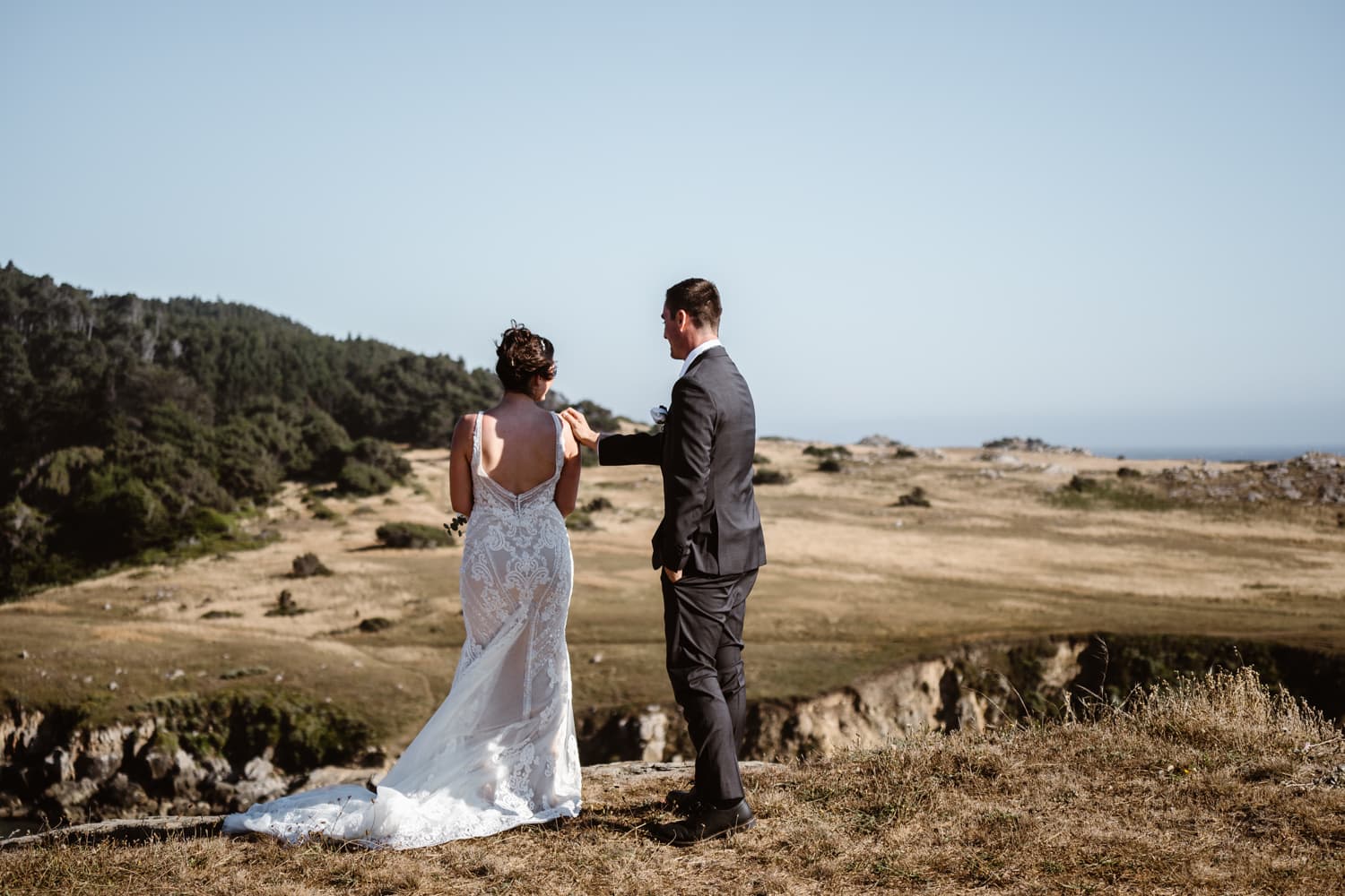 First Look Big Sur Elopement