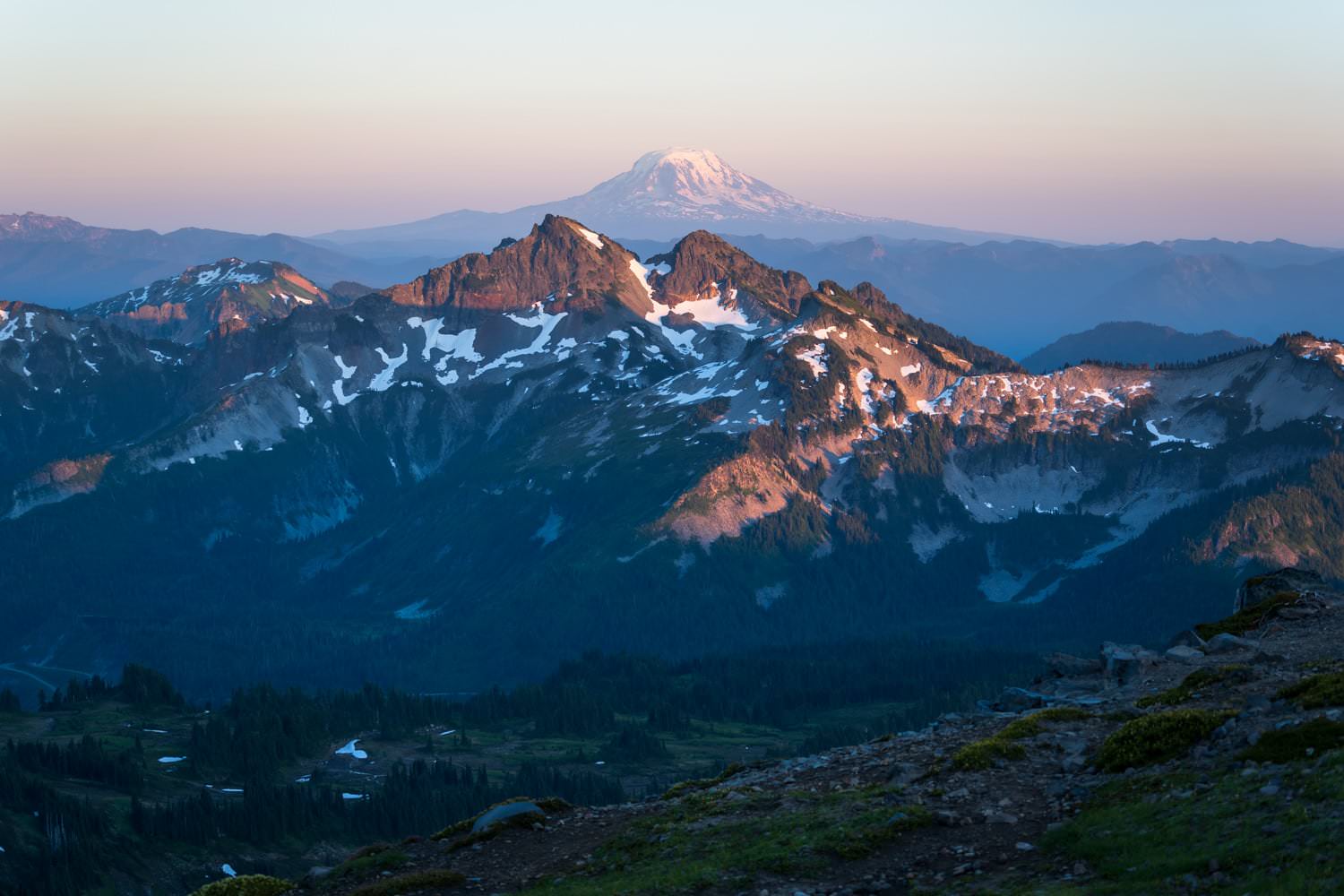 Mount Rainier Golden Hour Elopement Packages