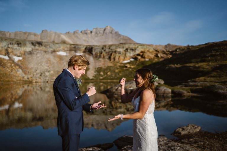 Self-Solemnizing Elopement In Ouray, Colorado